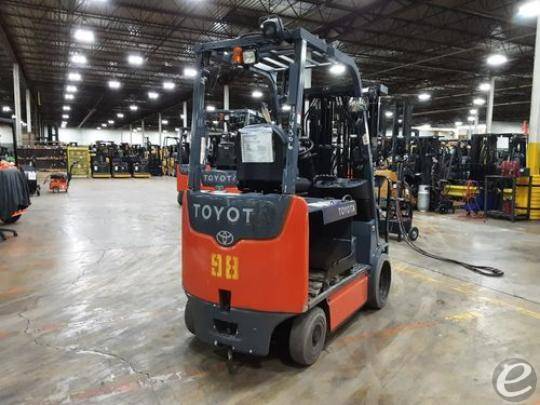 2017 Toyota 8FBCHU25 Electric Forklift - 123Forklift