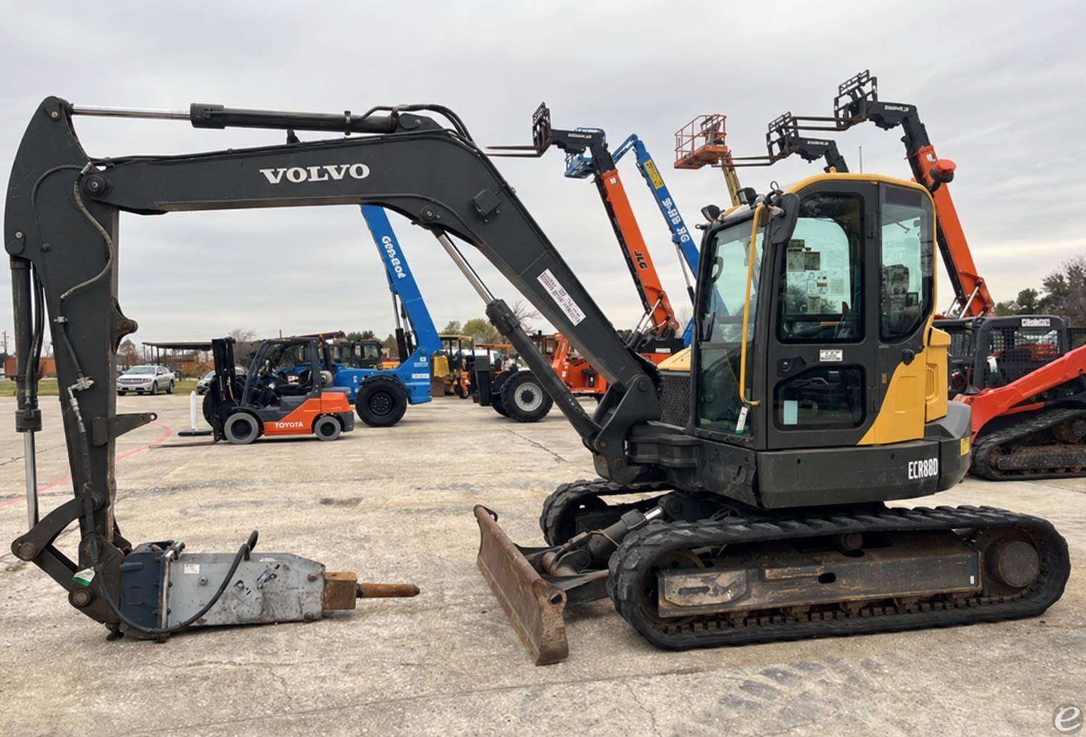 2020 Volvo ECR88D