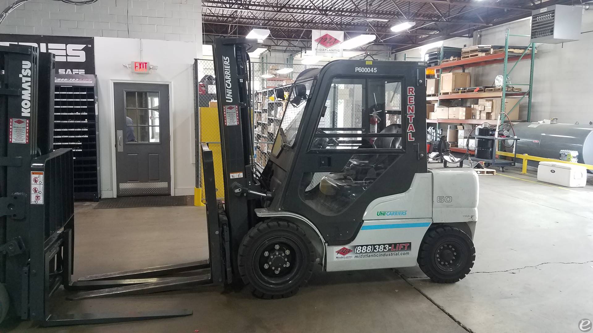 2018 Unicarriers PF60 LP Gas Forklift - 123Forklift
