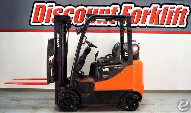 2008 Doosan G18S-5 LP Gas Forklift - 123Forklift