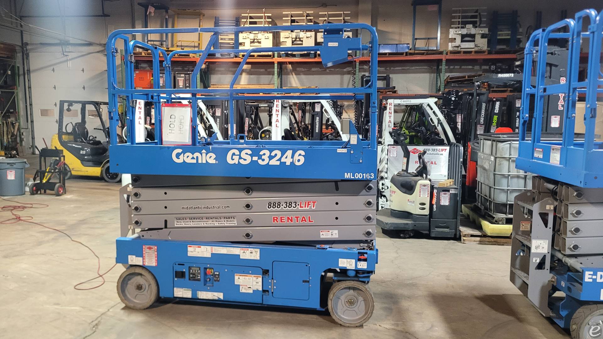 2017 Genie GS-3246 Electric Scissor Lift - 123Forklift