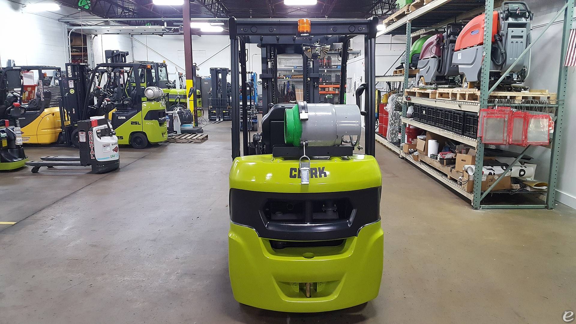 2019 Clark S25C LP Gas Forklift - 123Forklift