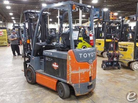 2020 Toyota 8FBCU30 Electric Forklift - 123Forklift