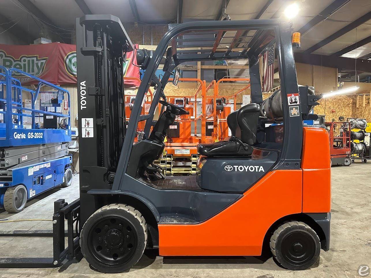 2011 Toyota 8FGCU25 LP Gas Forklift - 123Forklift