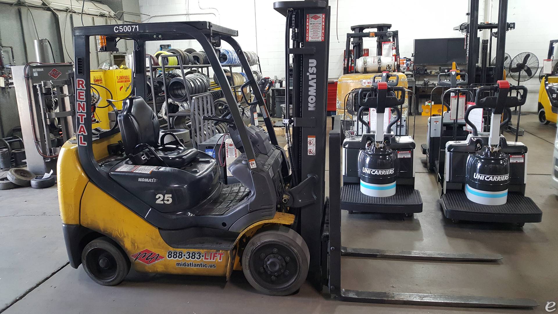 2014 Komatsu FG25ST-16 LP Gas Forkl...