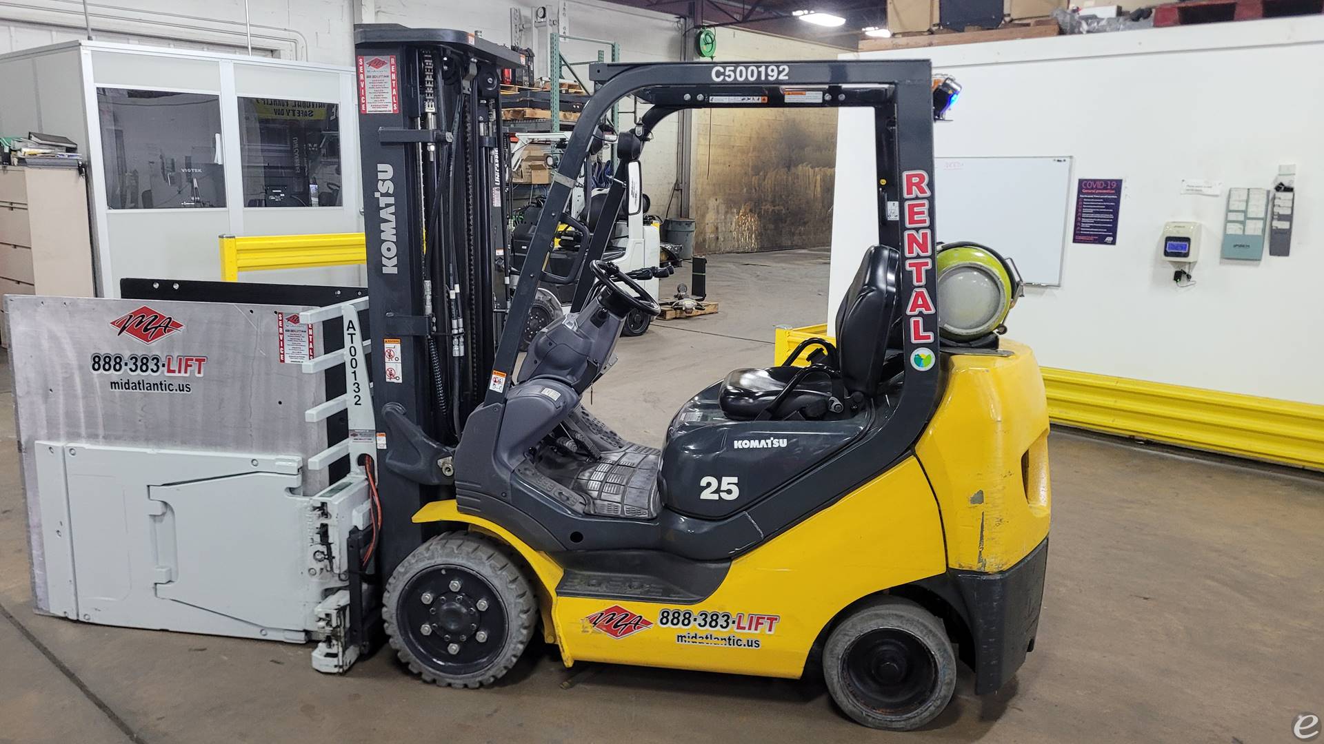 2016 Komatsu FG25ST-16 LP Gas Forklift - 123Forklift