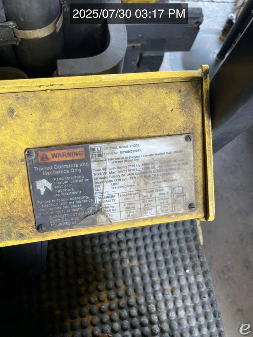 2012 Hyster E120Z