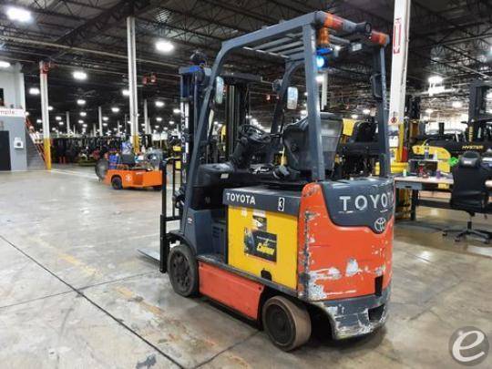 2016 Toyota 8FBCU25 Electric Forklift - 123Forklift