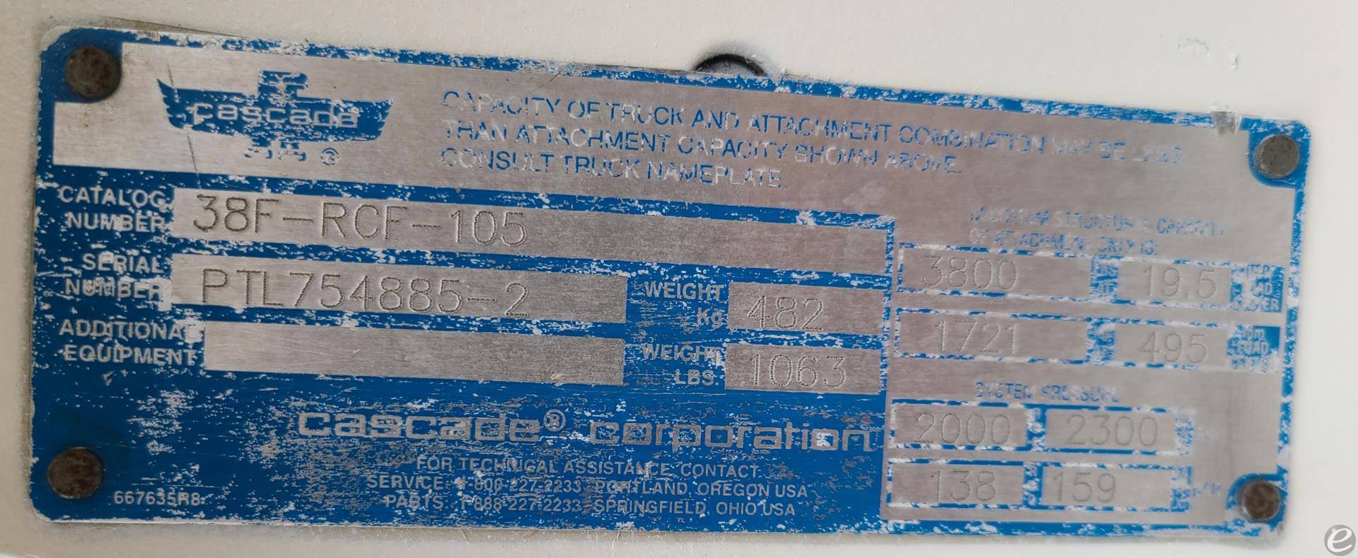 Cascade 38F-RCF-105
