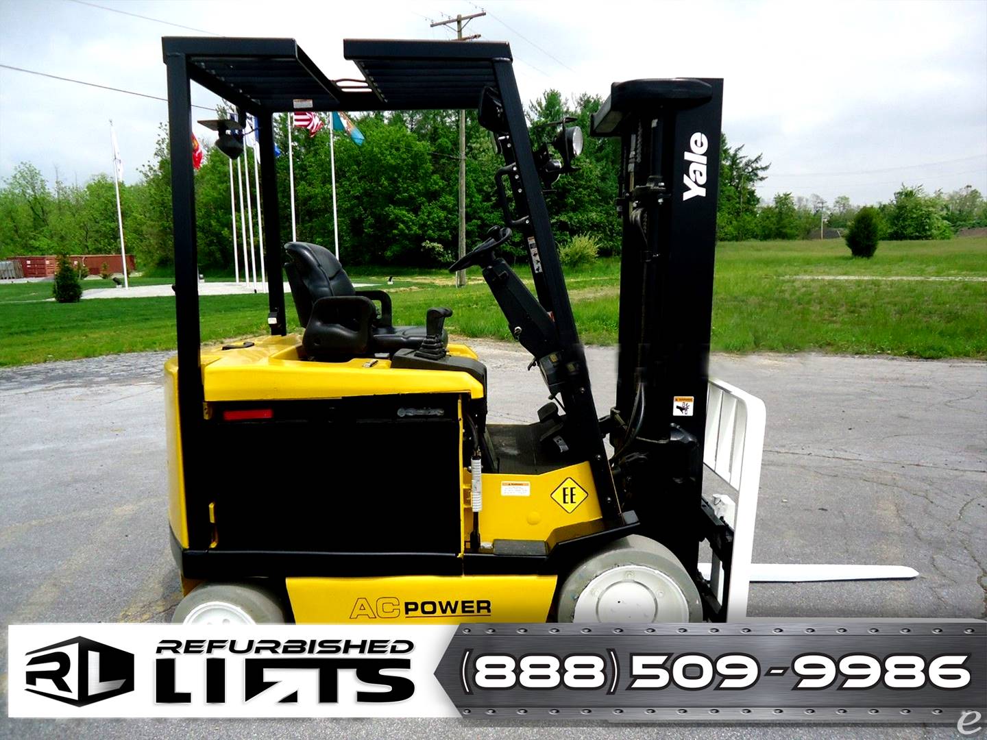 2016 Yale Electric 4 Wheel Forklift...