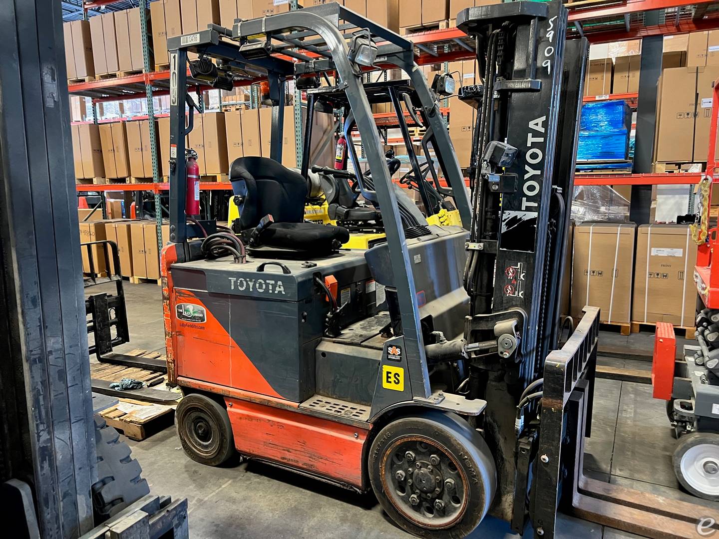 2018 Toyota 8FBCU25 - SSFP  Electric Forklift - 123Forklift