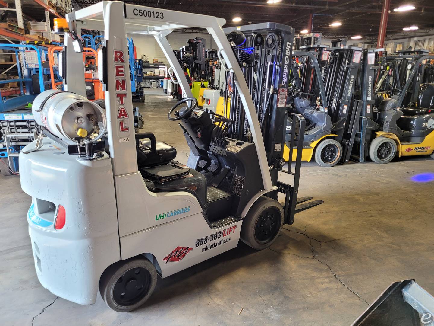 2015 Unicarriers CF50 LP Gas Forklift - 123Forklift