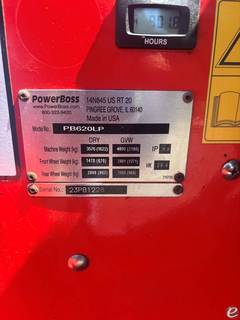 2019 Power Boss PB620LP