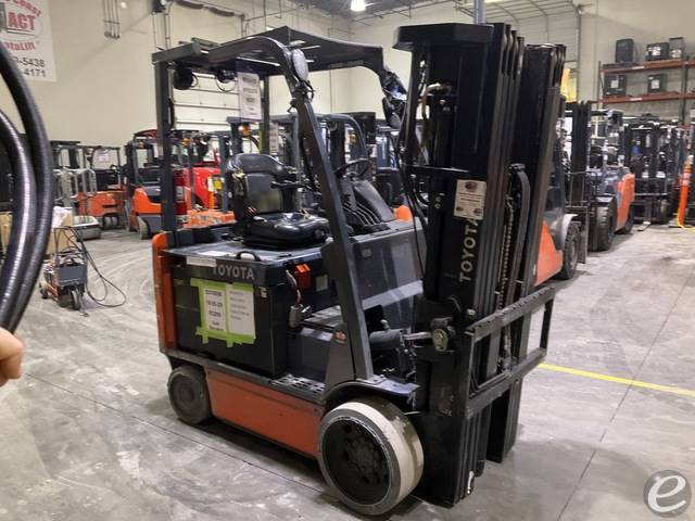 2017 Toyota 8FBCU30 Electric 4 Wheel Forklift - 123Forklift
