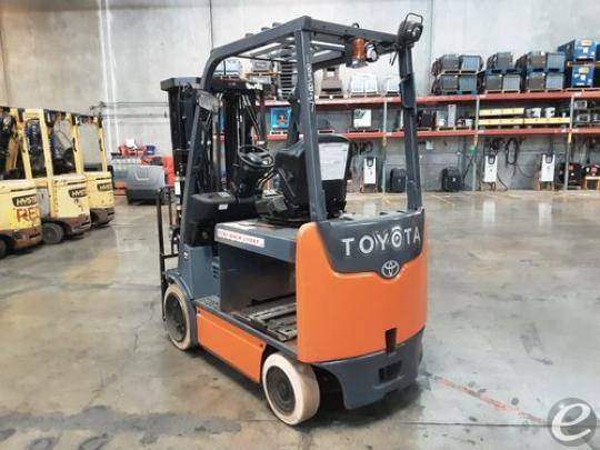 2018 Toyota 8FBCHU25 Electric Forklift - 123Forklift