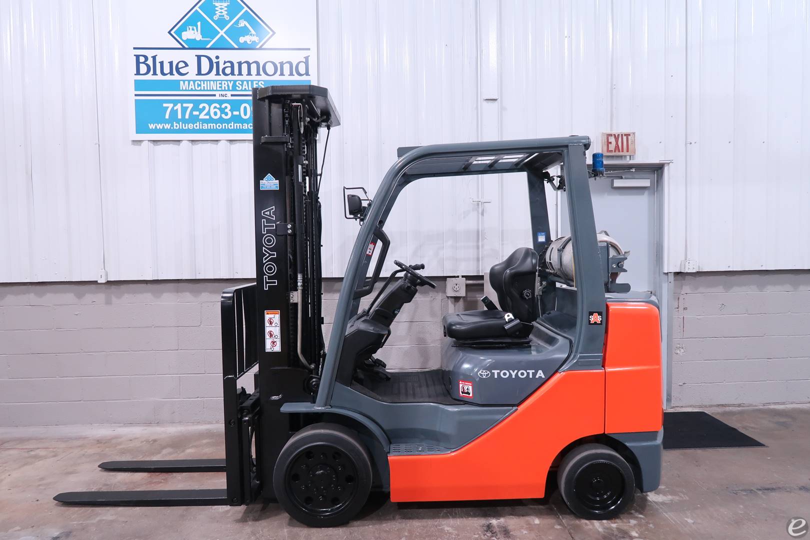 2016 Toyota 8FGCU30 LP Gas Forklift - 123Forklift