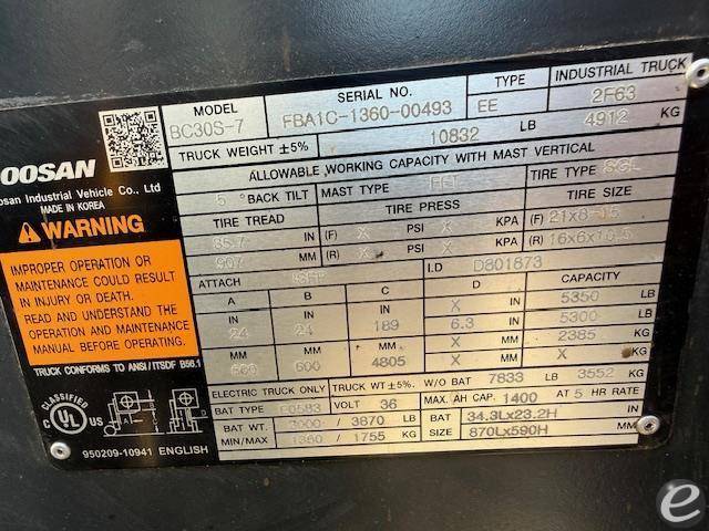 Doosan BC30S-7