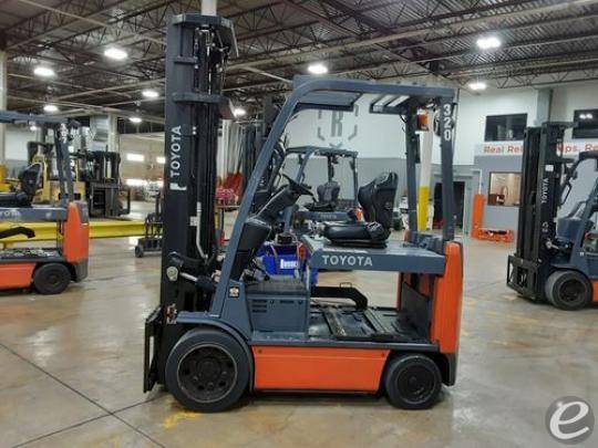 2018 Toyota 8FBCU32 Electric Forklift - 123Forklift
