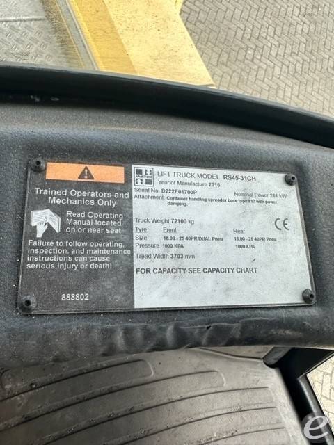2016 Hyster RS45-31