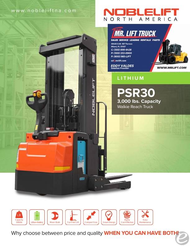 2026 Noblelift PSR30