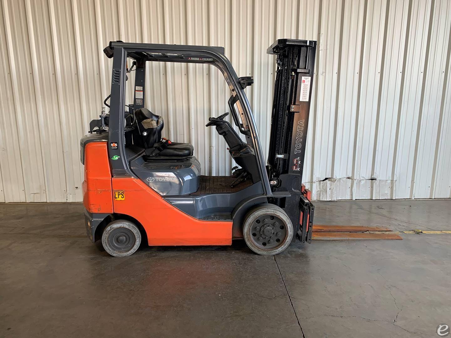 2018 Toyota 8FGCU25 LP Gas Forklift...