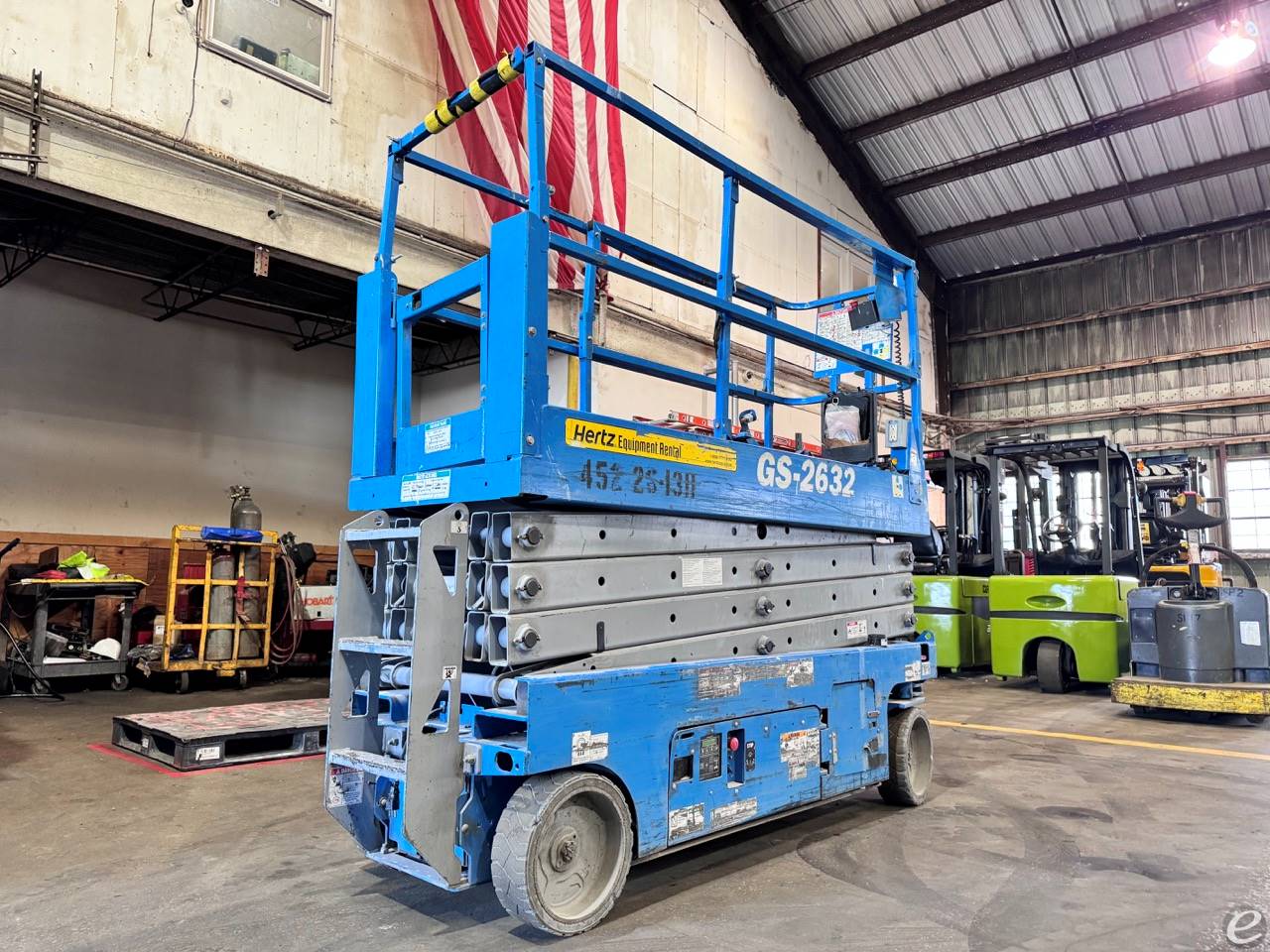 2012 Genie GS2632 Electric Scissor Lift - 123Forklift