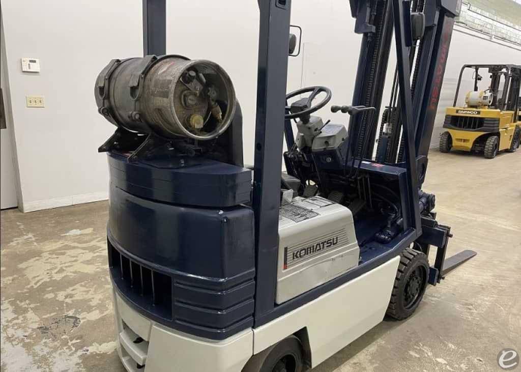 2001 Komatsu FG15ST-15 LP Gas Forklift - 123Forklift