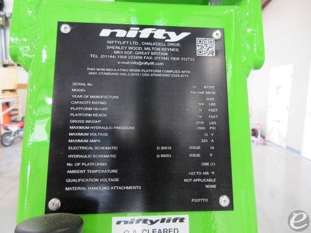 2023 NiftyLift TM34