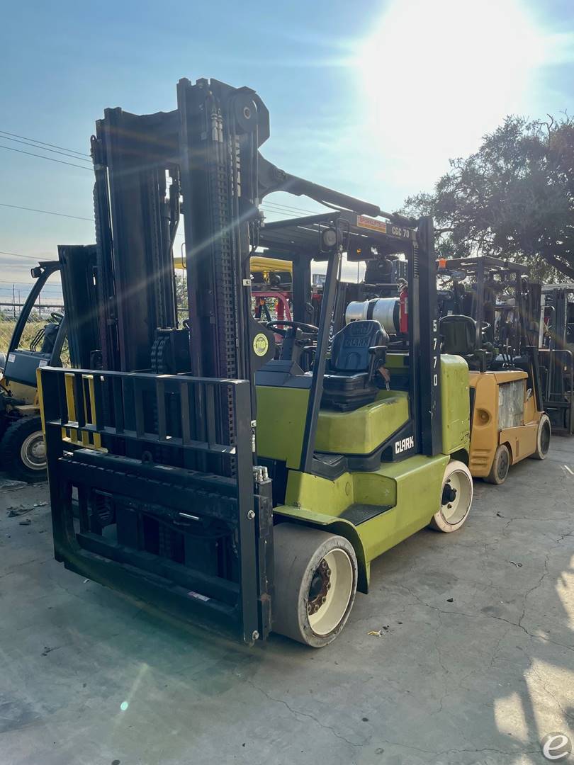 2017 Clark CGC70 LP Gas Forklift - 123Forklift