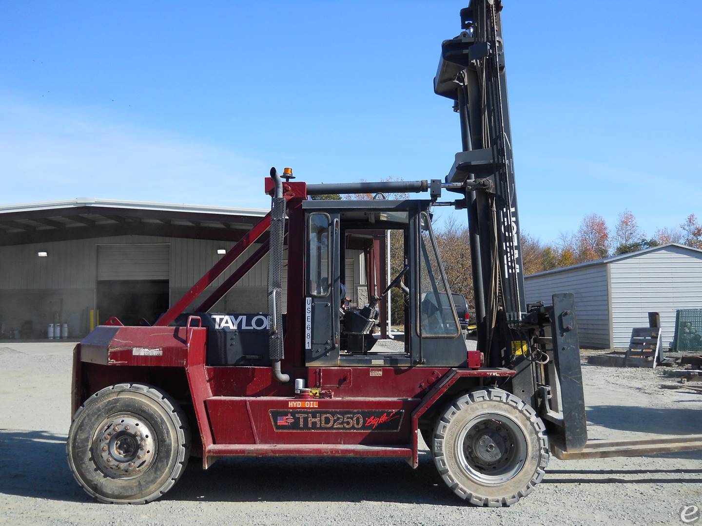 2002 Taylor THD250S  Diesel Forklift - 123Forklift
