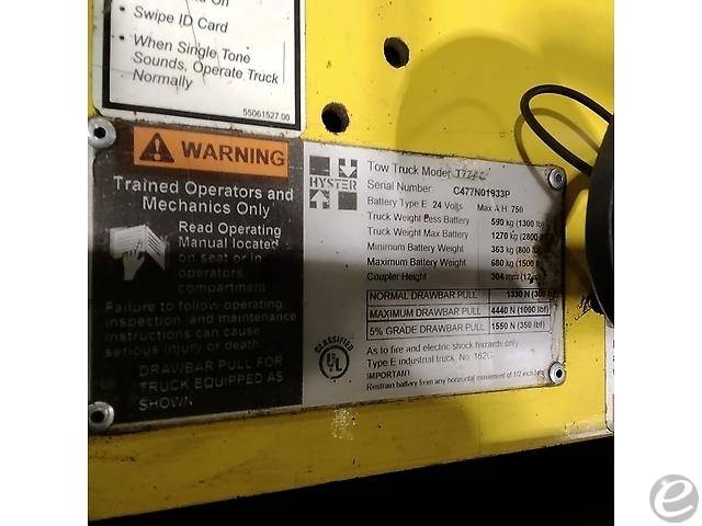 2016 Hyster T7ZAC