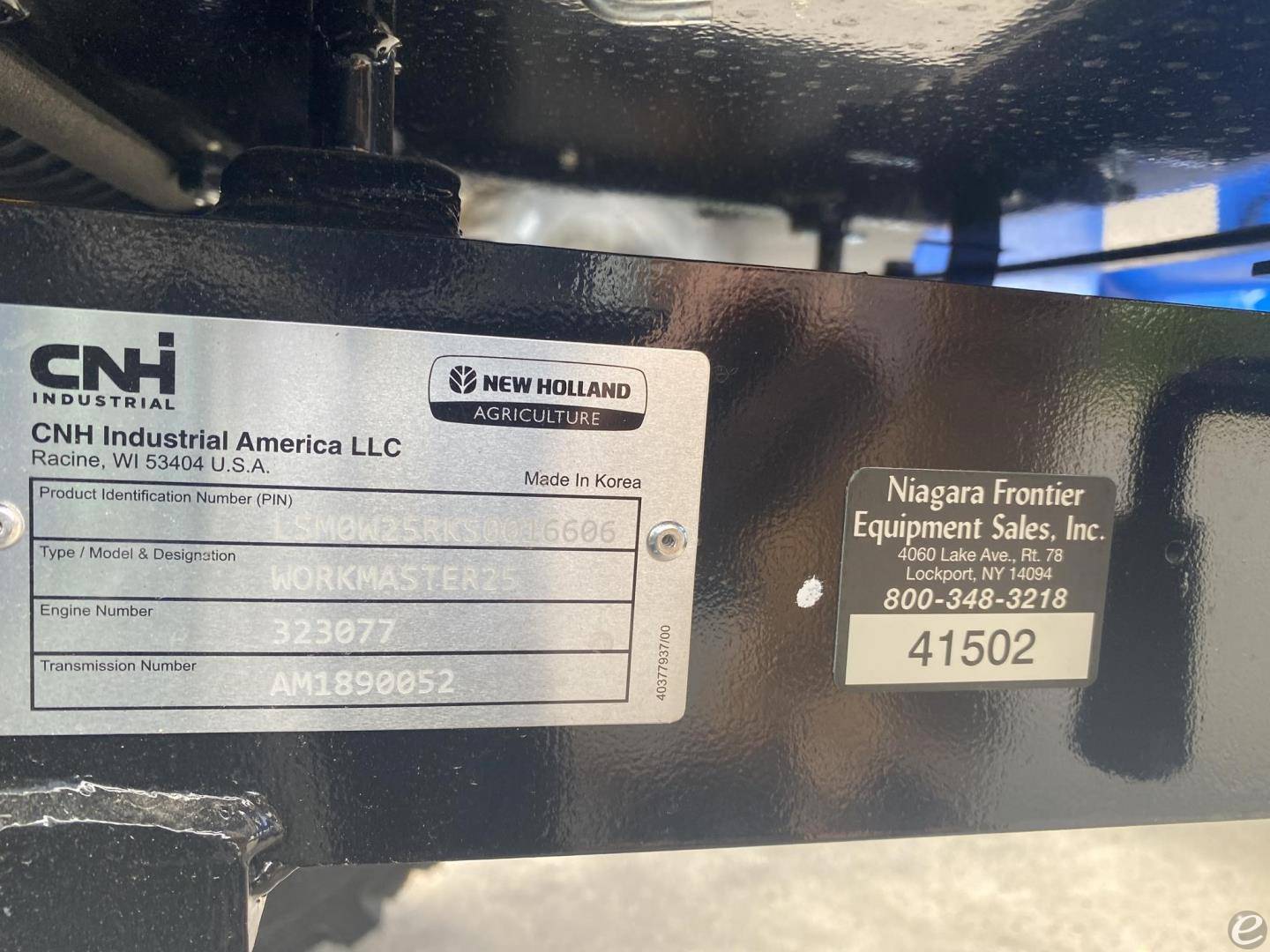 2025 New Holland WORKMASTER 25