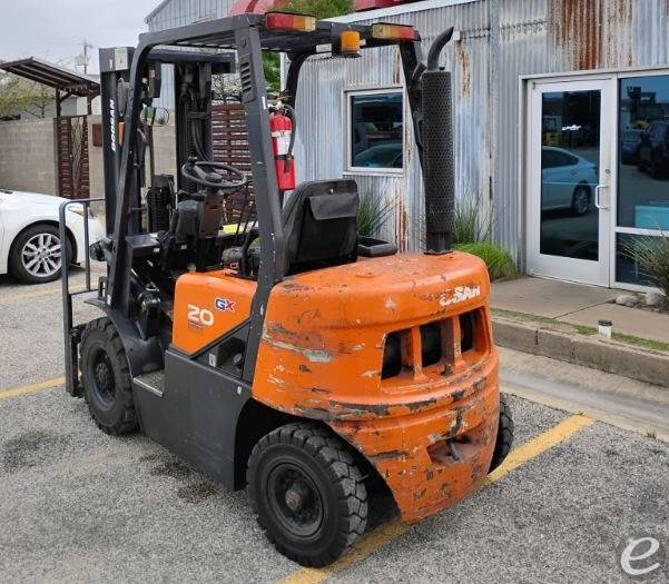 2010 Doosan D20G Diesel Forklift - 123Forklift