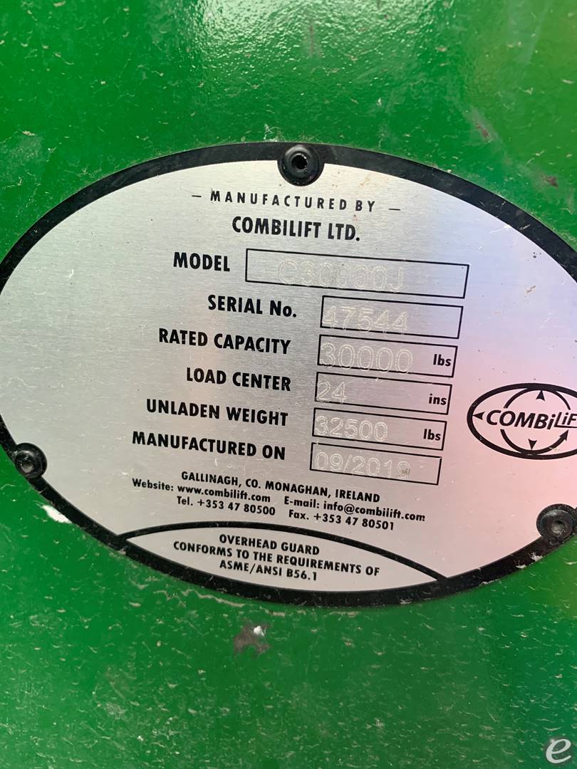 2019 Combilift C30000J