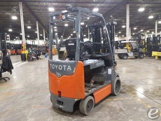 2017 Toyota 8FBCHU25 Electric Forklift - 123Forklift