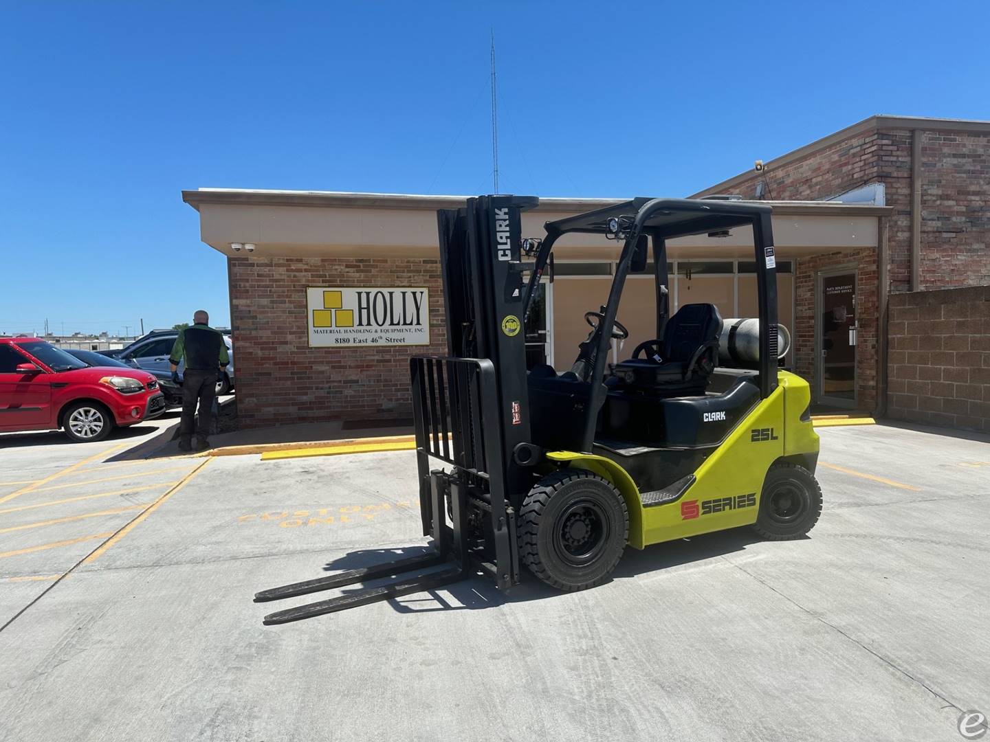 2018 Clark S25L LP Gas Forklift