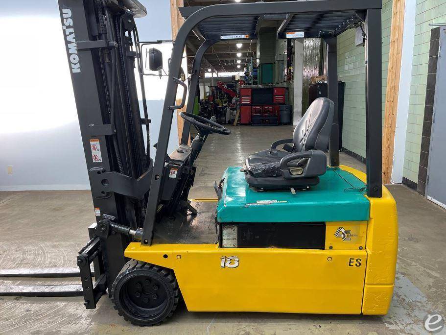 2008 Komatsu FB18MG Electric Forklift - 123Forklift