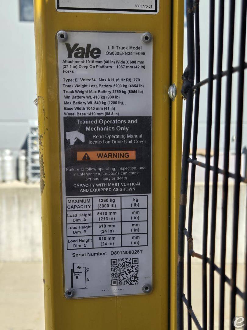 2019 Yale OS030EF