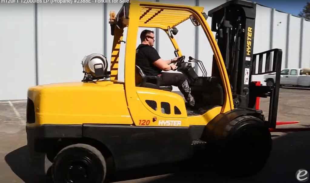 2017 Hyster H120FT LP Gas Forklift