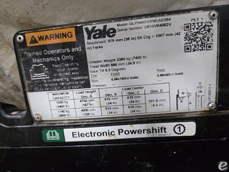 2021 Yale GP040SVX
