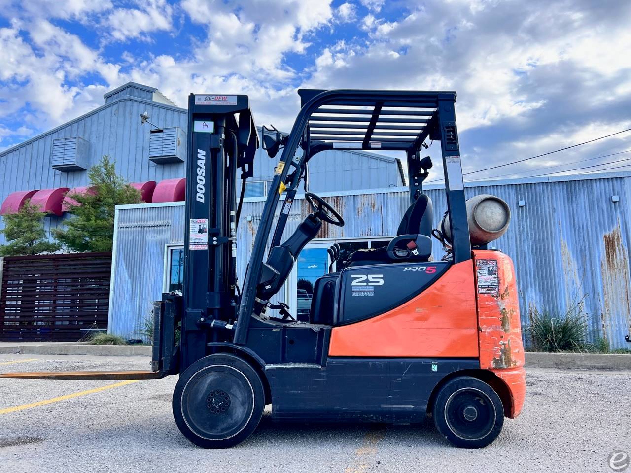 2017 Doosan GC25P-5 LP Gas Forklift - 123Forklift