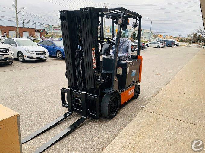 2017 Toyota 8FBCHU25 Electric Forklift - 123Forklift