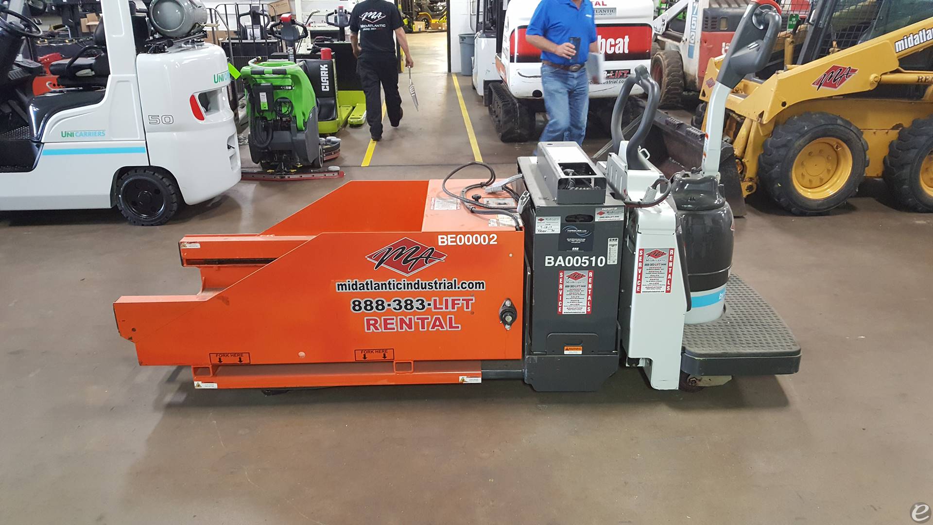 2015 Unicarriers RPX60 Electric Forklift - 123Forklift