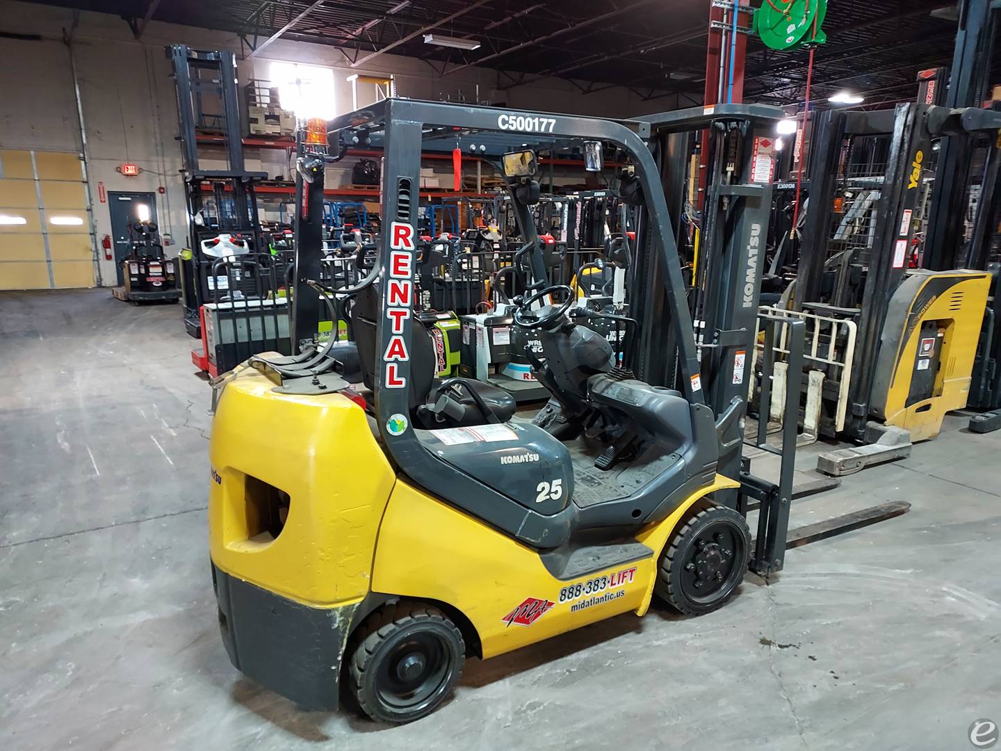 2016 Komatsu FG25ST-16 LP Gas Forklift - 123Forklift