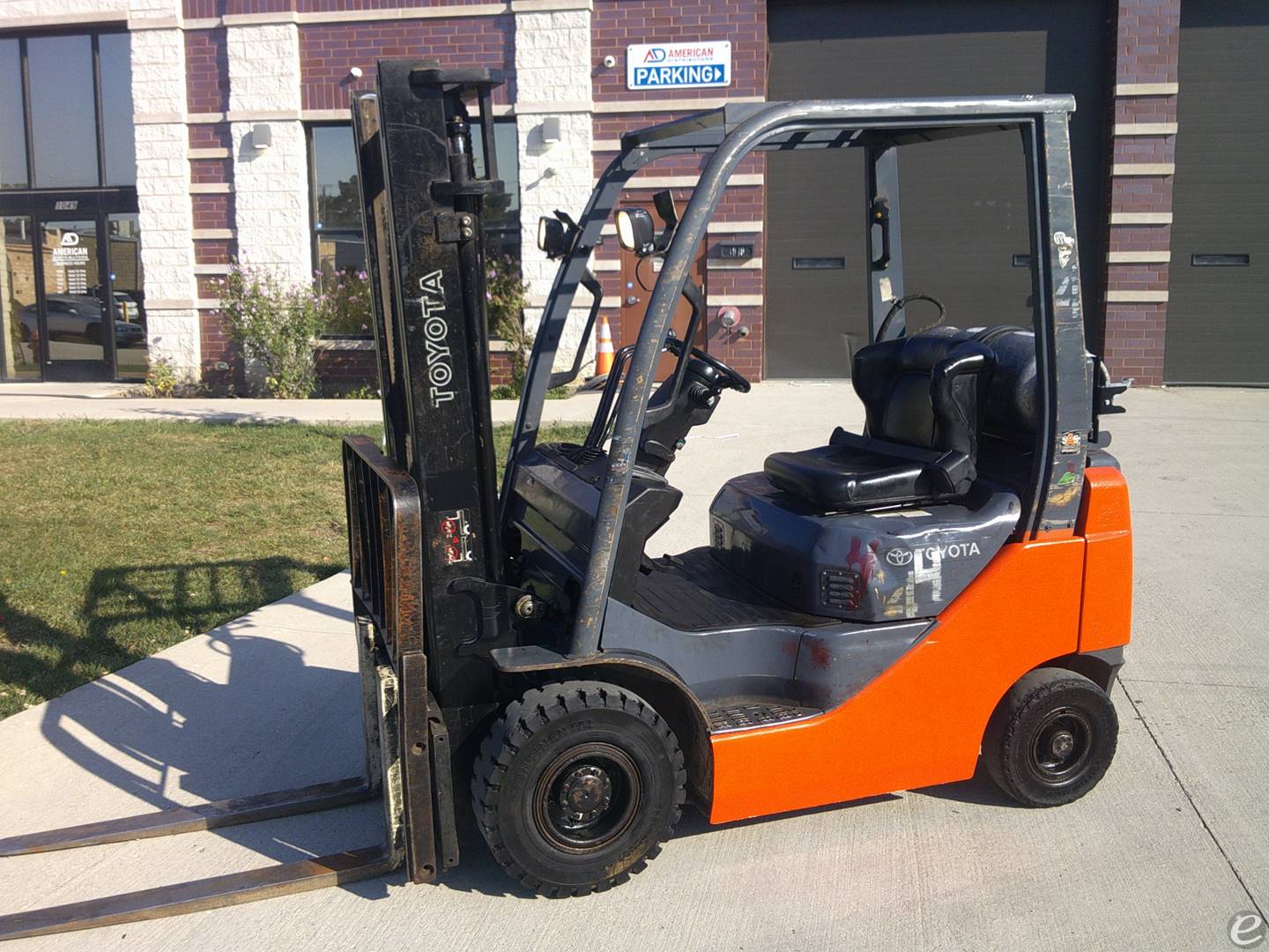 2019 Toyota 8FGU15 LP Gas Forklift