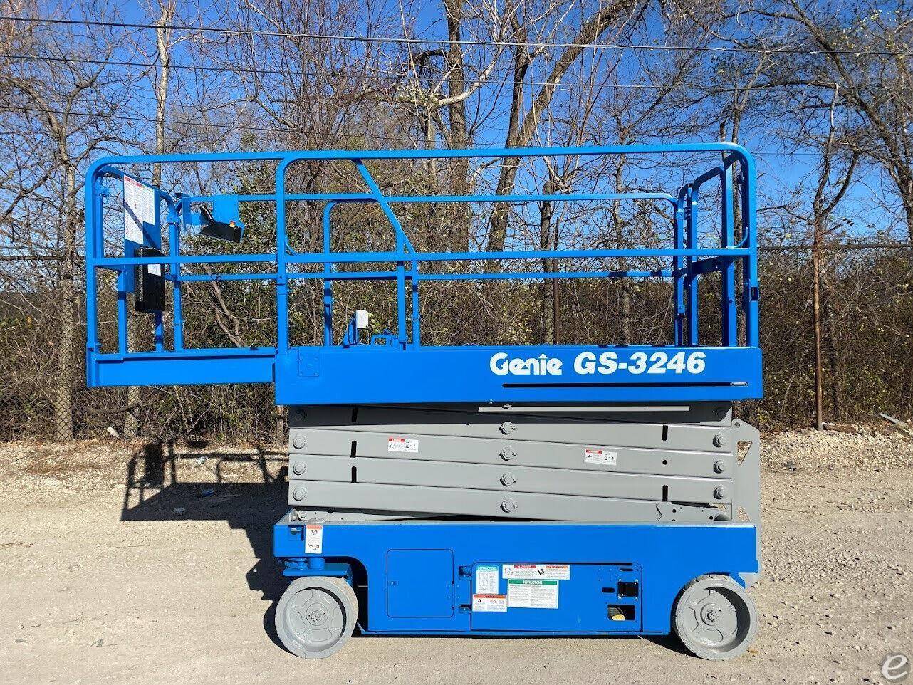 2014 Genie GS3246 Electric Scissor Lift - 123Forklift
