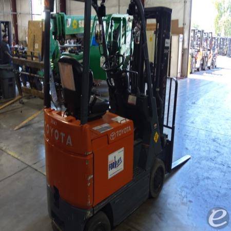 2013 Toyota 7FBCU15 Electric Forklift - 123Forklift