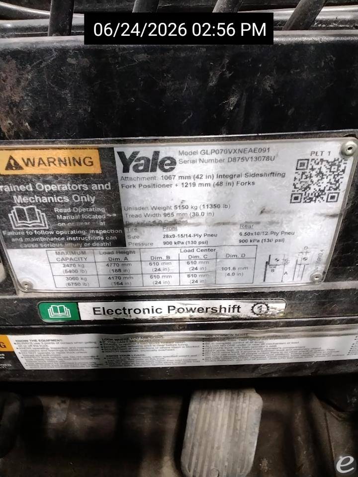 2020 Yale GP070VX