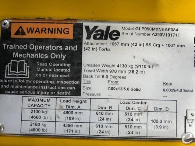 Yale GLP050MX