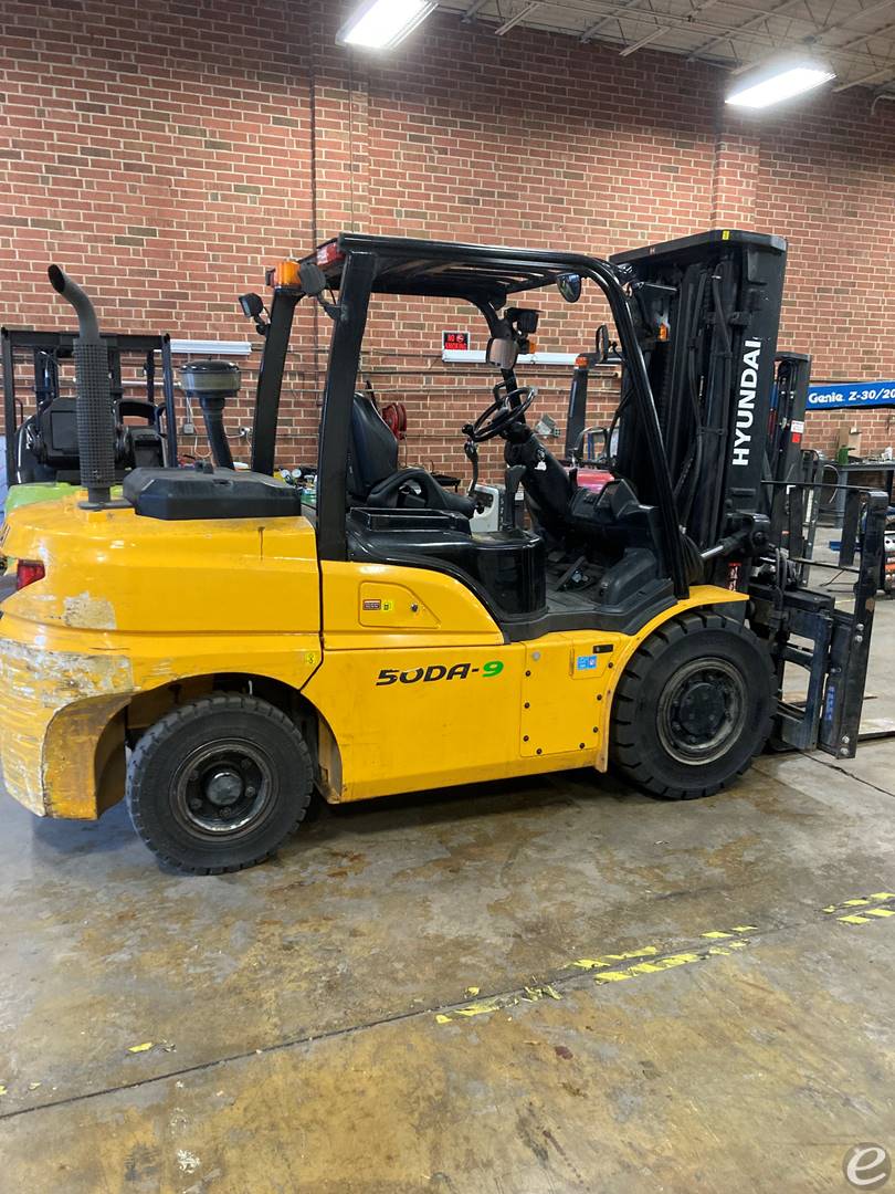 2018 Hyundai 50DA-9 Diesel Forklift - 123Forklift